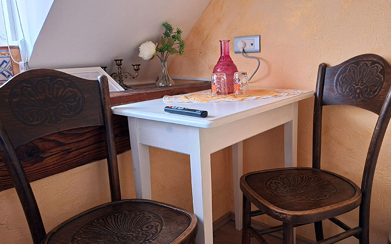 Die Sesselecke in meinen Zimmer