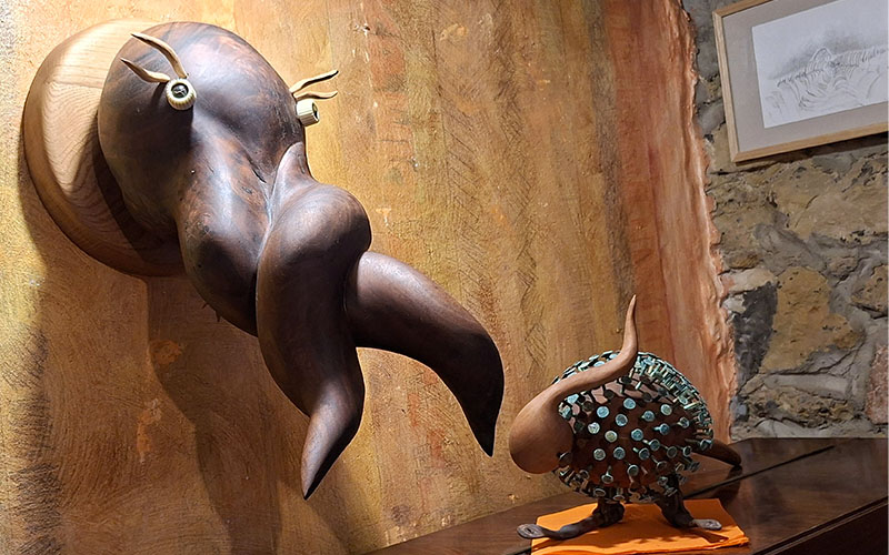 Hier gibt es sehr interessante Skulpturen