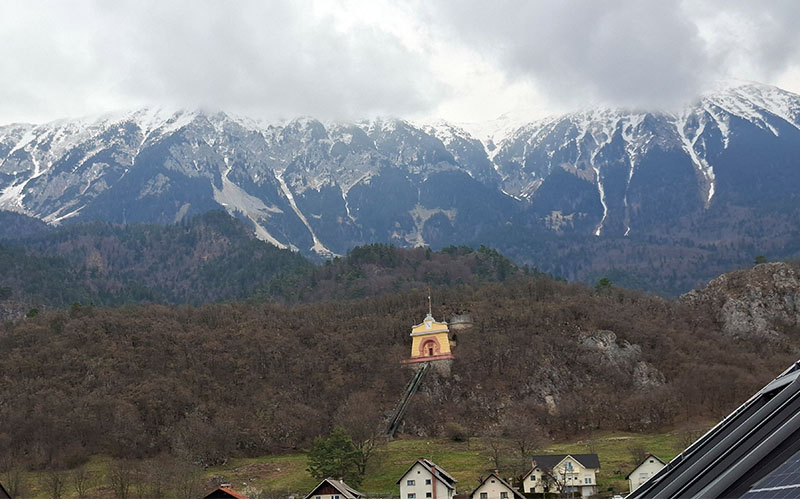 Aussicht auf die Berge