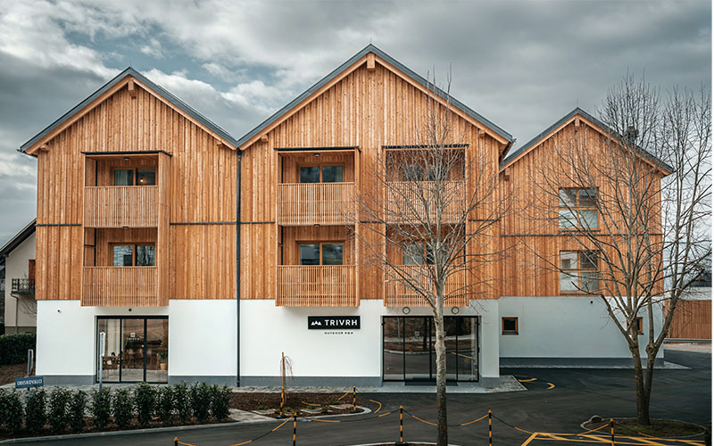 Hotel Trivrh in Žirovnica (Foto © Milan Dolar)