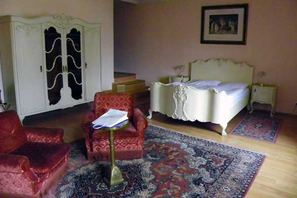 Mein Zimmer im Hotel Zlatý Anděl
