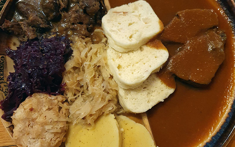 Wild gehört zu den Spezialitäten des Restaurants