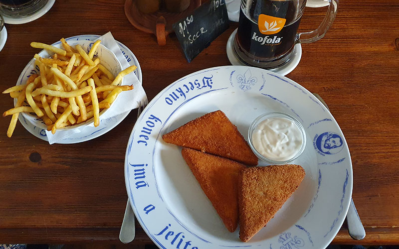 Immer wieder gut - gebackener Käse