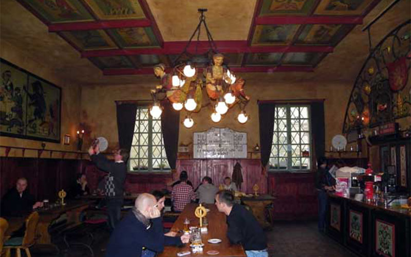 Blick in den Gastraum