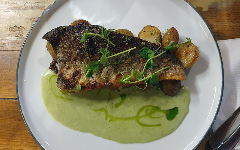 Ausgezeichnetes Fischfilet