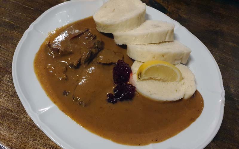 Eine tschechische Spezialität: Svítčková