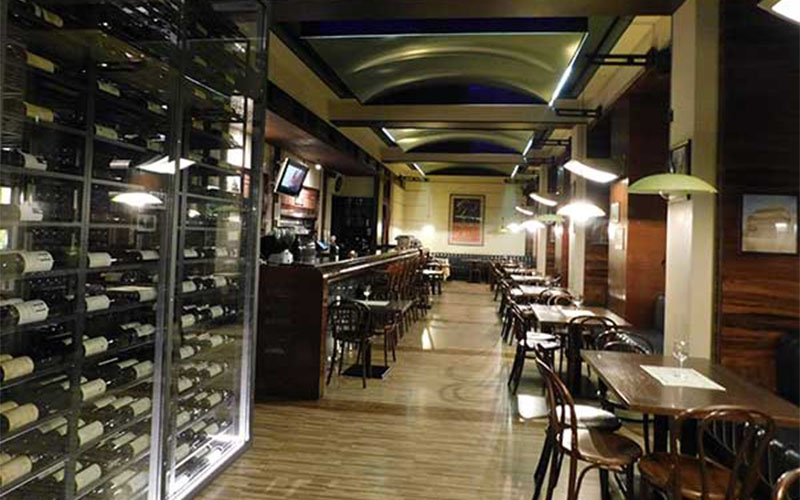 Auch die Weinauswahl kann sich sehen lassen