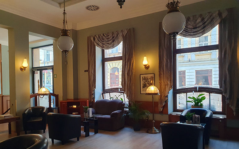 Blick in die Lobby