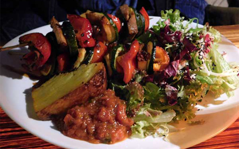 Auch ein Gedicht: Die Gemüsespieße