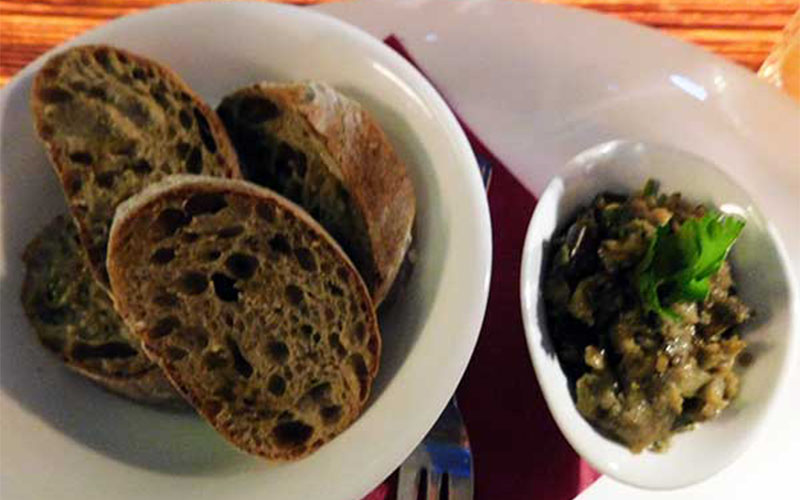 Das Melanzani Tartar war einfach köstlich