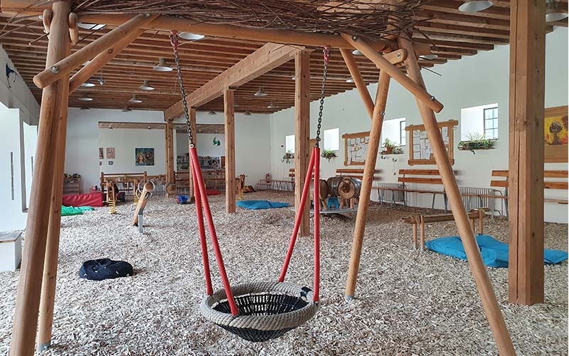 Das Spielezimmer im Restaurant Panský Dvůr 