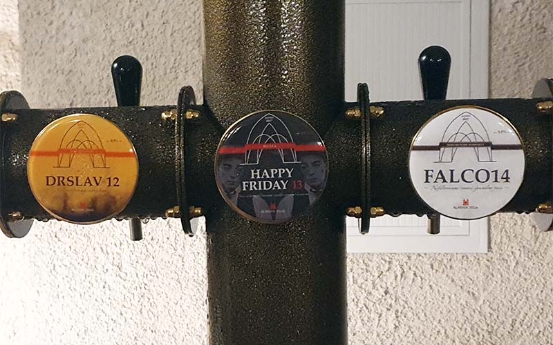 Die Biersorten zum Verkosten