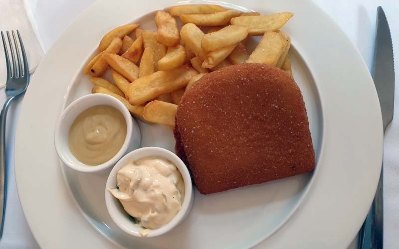 Gebackener Käse