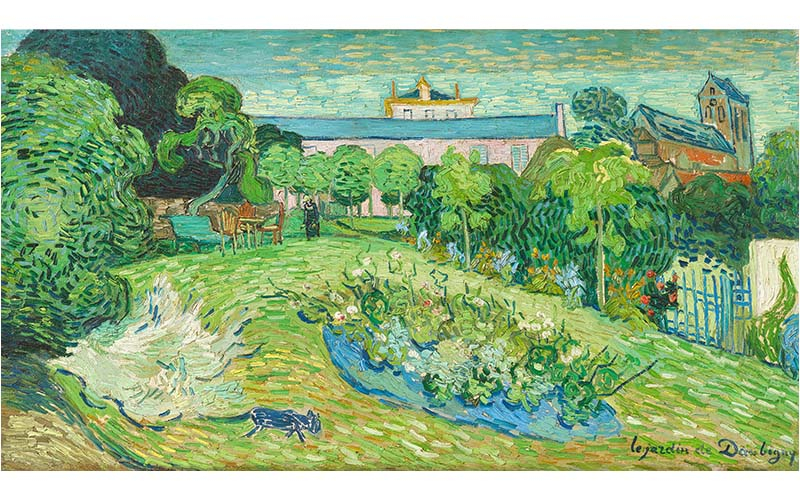 Vincent van Gogh: Der Garten von Daubigny, 1890, © Foundation Beyeler, Riehen/Bassel, Sammlung Beyeler, Foto © Robert Bayer