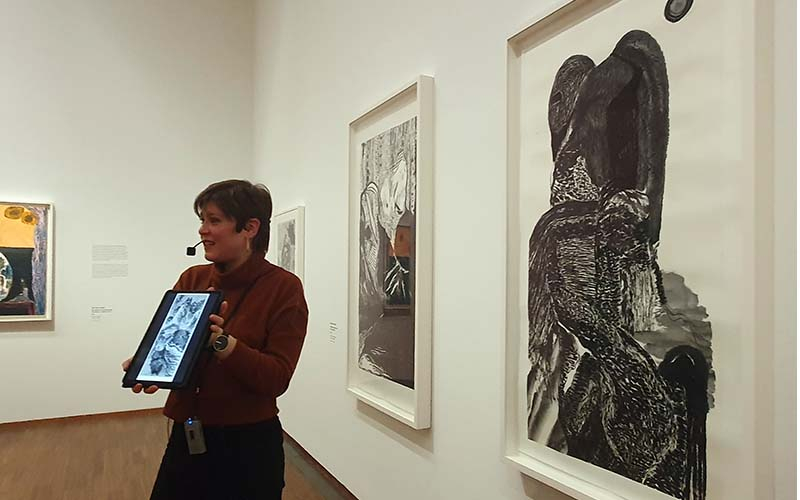 Blick in die Ausstellung