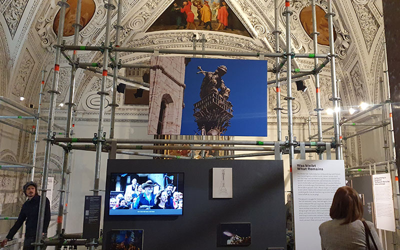 Die Ausstellungs-Architektur