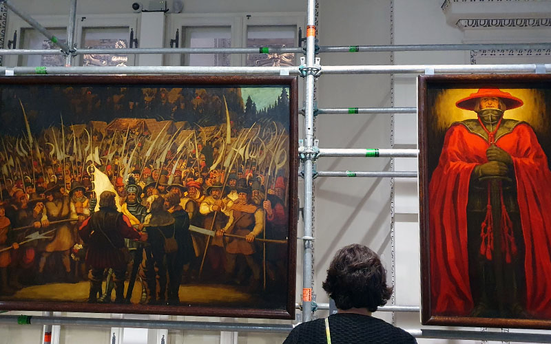 So auch in Salzburg, der Fürsterzbischof musste auf die Festung Hohensalzburg fliehen