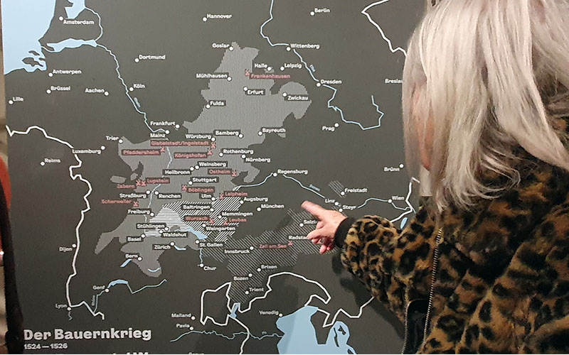 Bauern und Bürger erhoben sich in den deutschen Landen