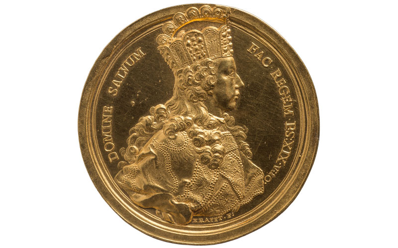 Medaille auf Kaiser Joseph II. mit Reichskrone, KHM Münzkabinett