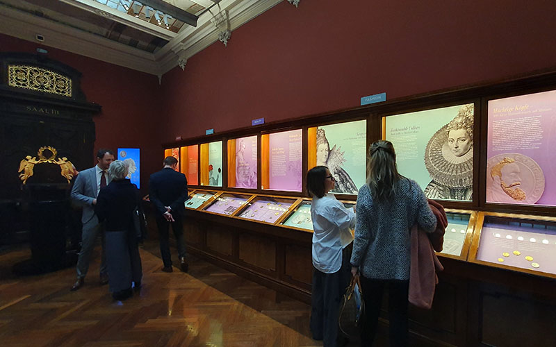 Blick in die Ausstellung