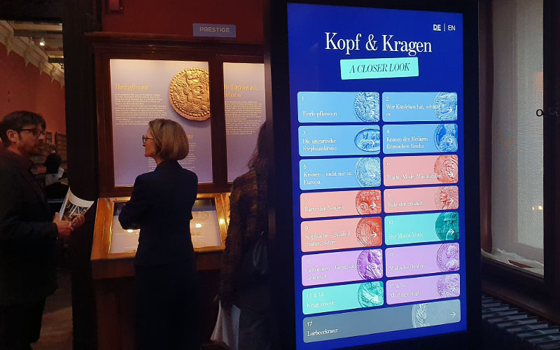 Blick in die Ausstellung