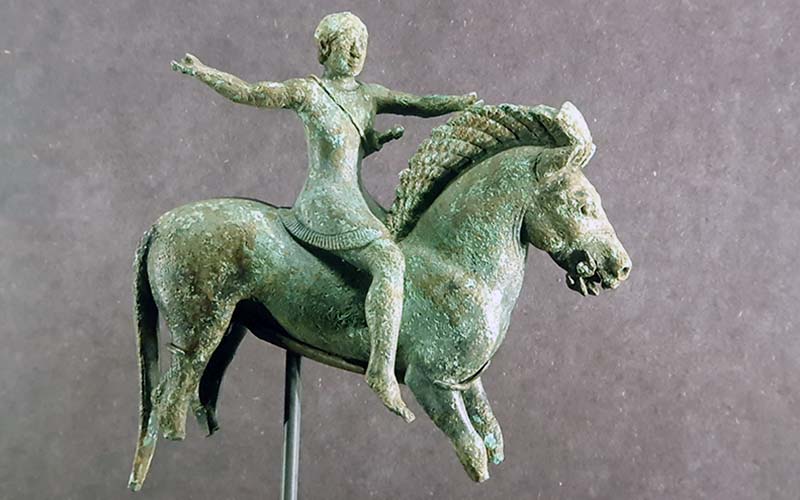 Die Reiterfigur von Babunja