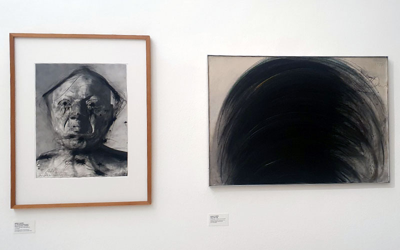 Übermalung der Messerschmidt-Köpfe