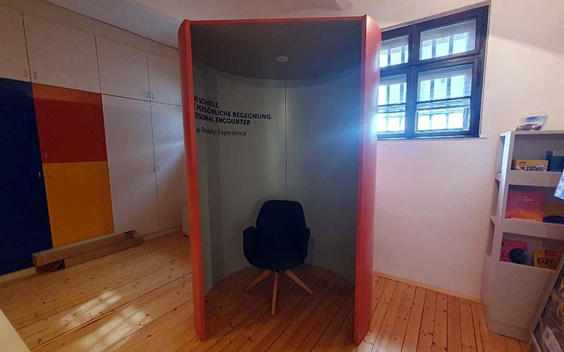 Hier kann man Egon Schiele virtuell begegnen