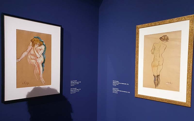 In der Sonderausstellung des Egon Schiele Museums Tulln
