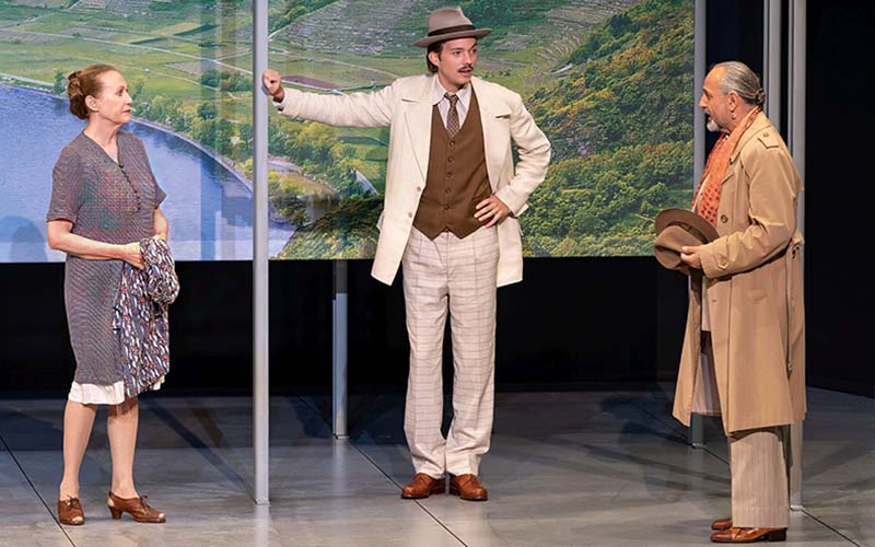 Alexandra HIlverth, Nils Hausotte, Reinhold G. Moritz (Foto © Schloss-Spiele Kobersdorf, Vogus)