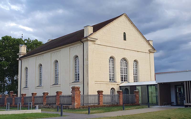 Die ehemalige Synagoge in Kobersdorf