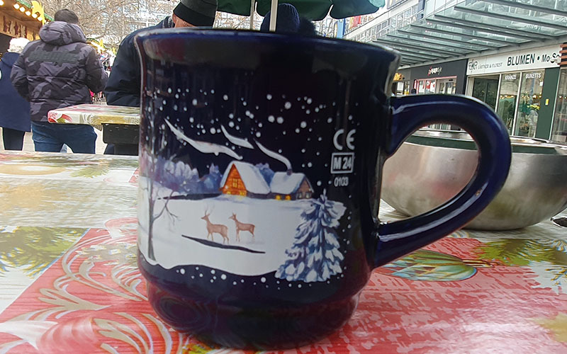 Nicht schlecht, der Beerenpunsch