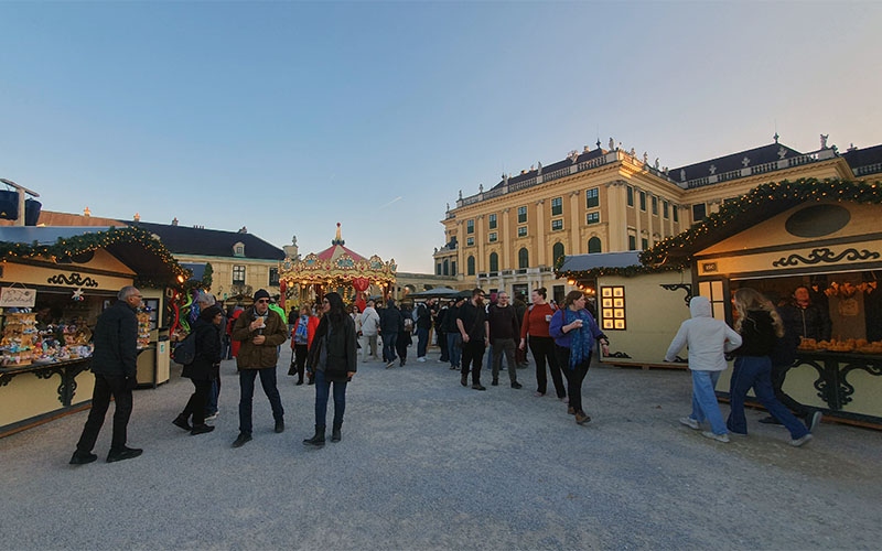 Weihnachtsmarkt Schloss Schönbrunn