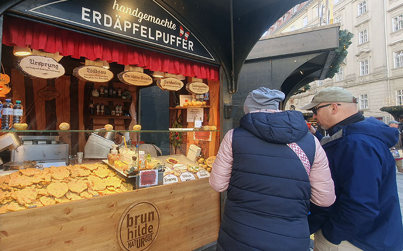 Erdäpfelpuffer in verschiedenen Varianten