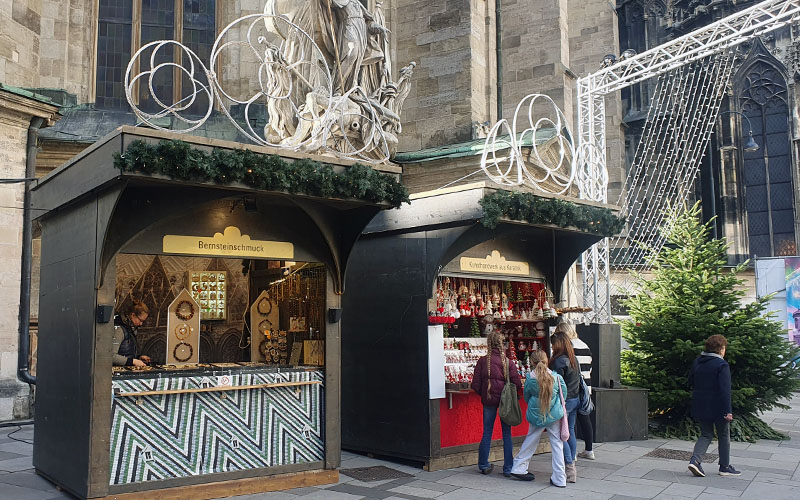 Weihnachtsdorf am Stephansplatz