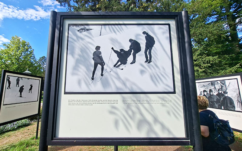 The Beatles in Obertauern beim Dreh zu Help