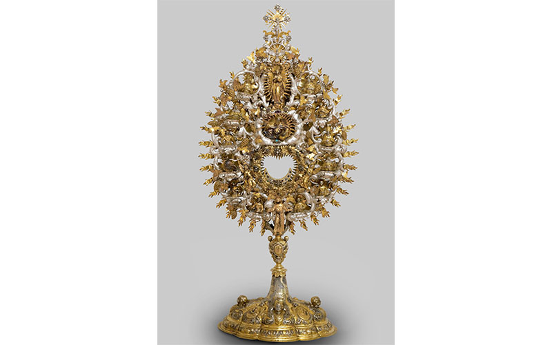 Große Strahlenmonstranz, Martin Mair (um 1651, Meister 1682, gestorben 1735)