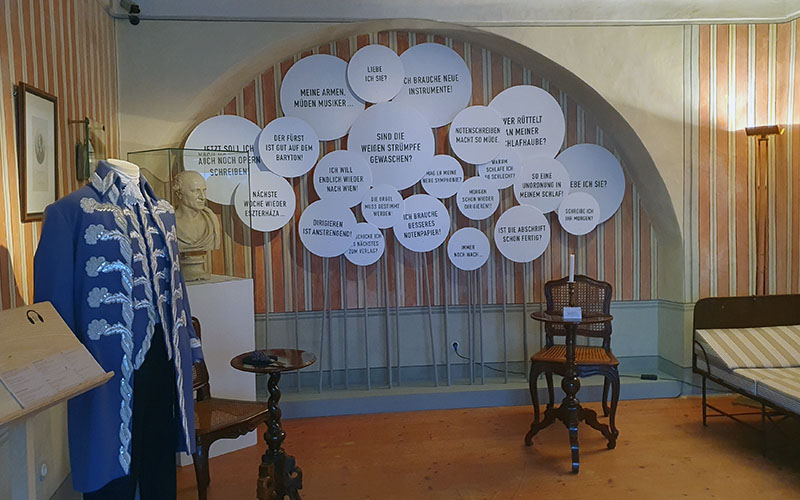 Blick in die Ausstellung