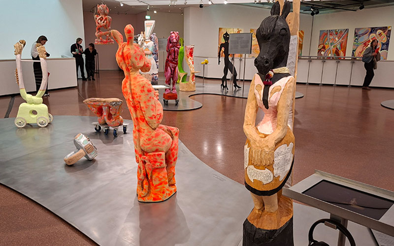 Blick in die Ausstellung