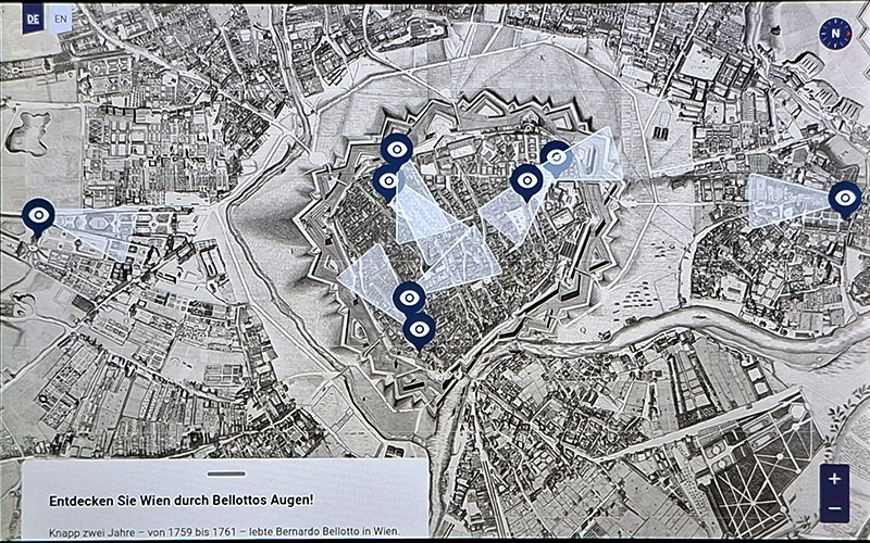 Interaktive Stationen bringen zusätzliches Wissen