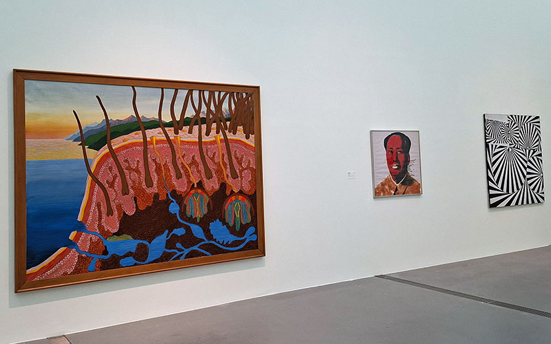 Blick in die Austellung