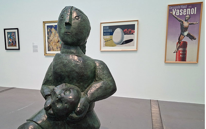 Blick in die Ausstellung