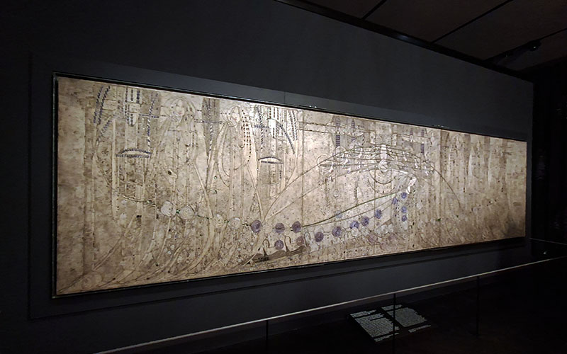 Das Fries der sieben Prinzessinnen