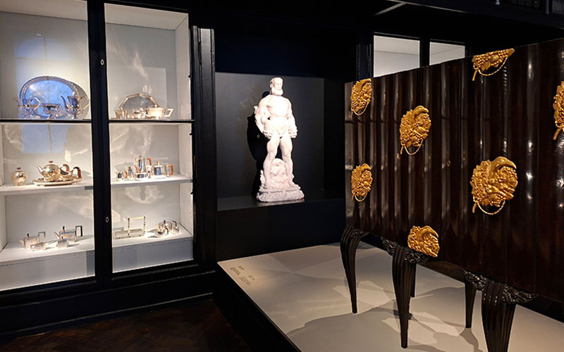 Blick in den letzten Raum der Ausstellung