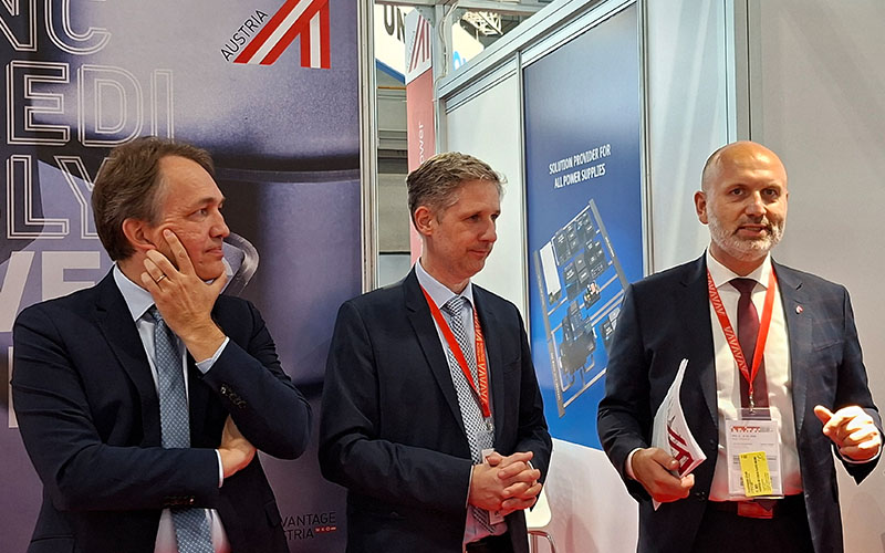 Interessante Informationen vom österreichischen Botschafter in Prag, Mag. Philip Charwath, dem österr. Wirtschaftsdeligierten, Mag Klaus Hofstadler und Dipl. Ing. Martin Zák (Außenwirtschaftsvertretung Brünn)