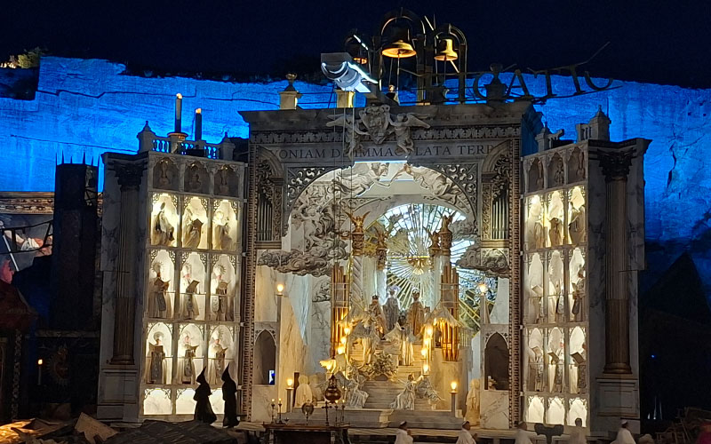 Tosca von Giacomo Puccini im Steinbruch St. Margarethen