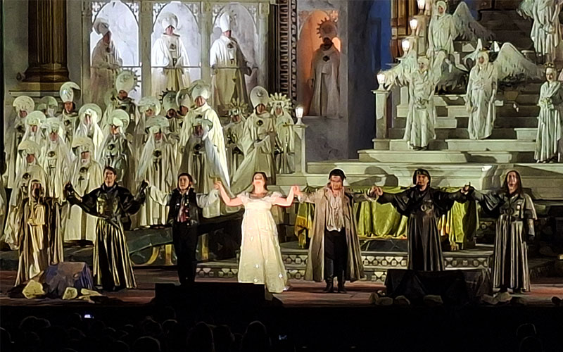 Großer Applaus für die Tosca