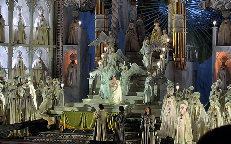 Tosca im Steinbruch Margarethen