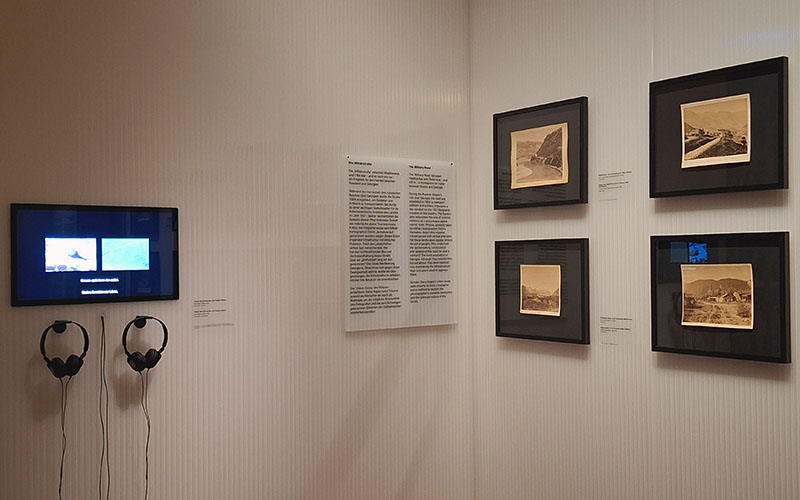 Blick in die Ausstellung