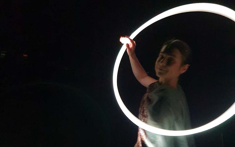 Lichtwesen überall